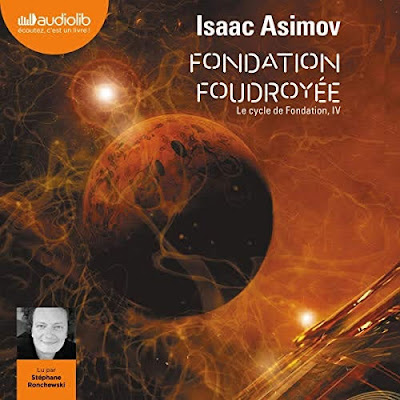 Couverture du livre audio Fondation foudroyée