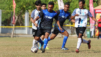 Tim Sepak Bola Lanudal Kupang Ikuti Turnamen Mini Soccer Danlantmal Vll Cup