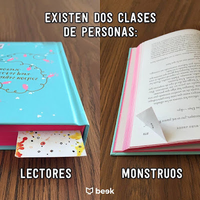 Meme de humor sobre lectores