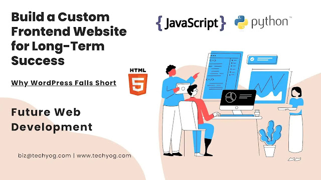 Custom Frontend Development web design India