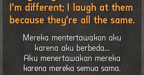  Kata Kata Bijak Kurt Cobain Bahasa Inggris dan Artinya 