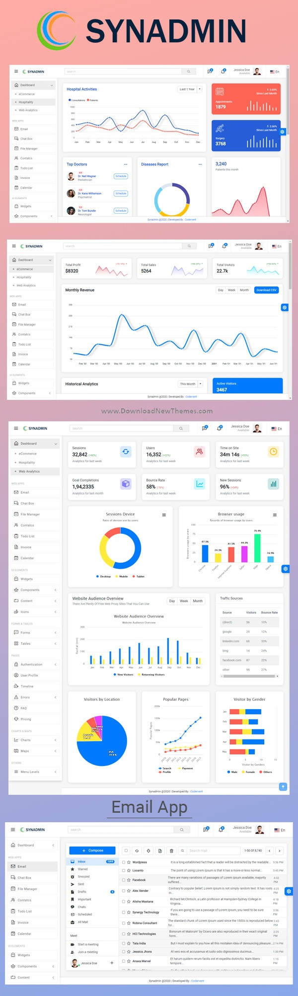 Bootstrap Admin Template