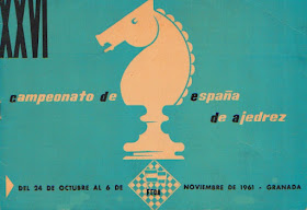 Portada del folleto del XXVI Campeonato de España Individual 1961