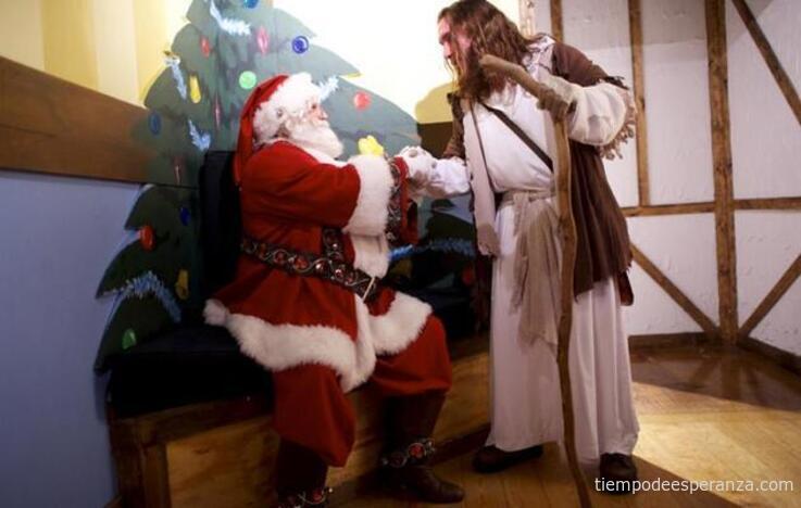 Diferencias entre Jesús y Santa Claus