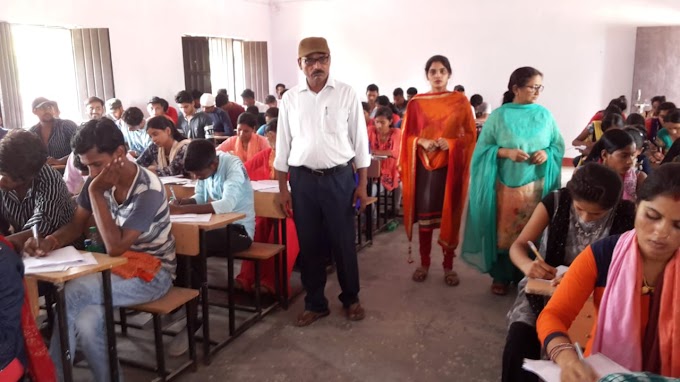 ताजपुर कालेज में स्नातक प्रथम खण्ड की परीक्षा हुआ सम्पन्न