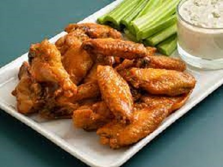 calories in chicken wings