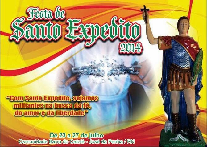 Festa de Santo expedito na Comunidade Barra do Catolé - José da Penha