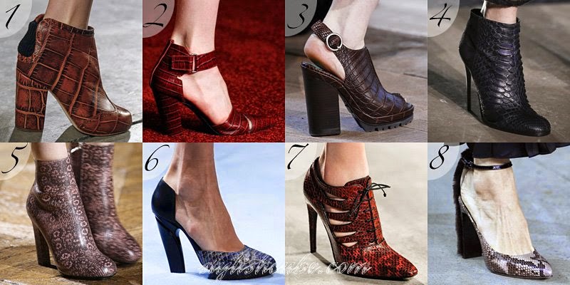 Fall 2014 Women's Footwear Fashion Trends