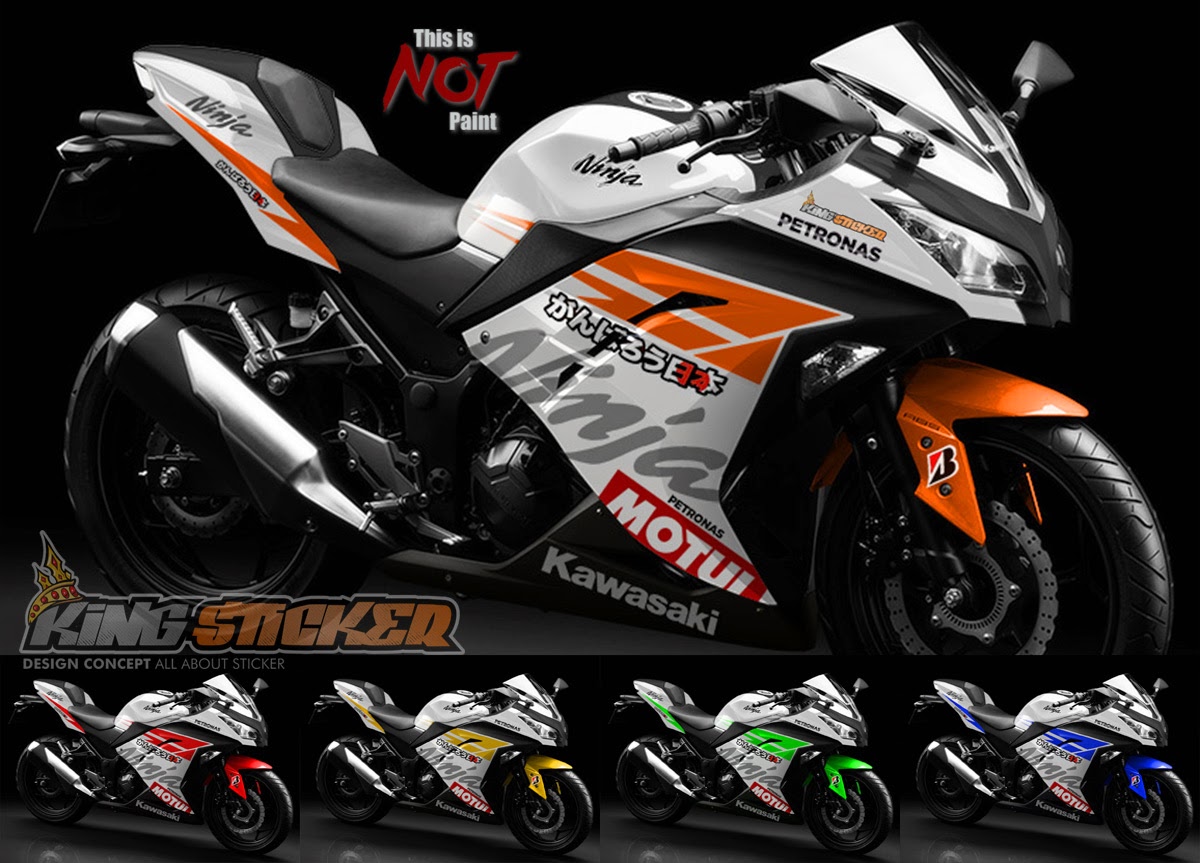 100 Gambar Motor Kawasaki Ninja 250cc Modifikasi Terlengkap Gubuk