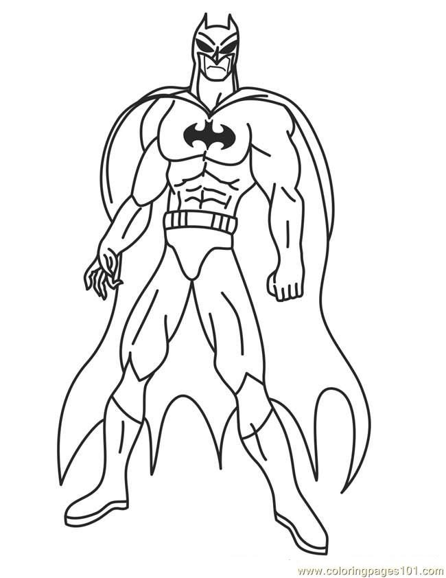 Download Download Printable Superhero Coloring Pages