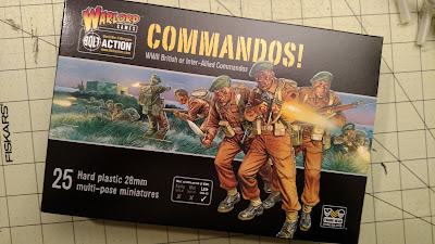 Bolt Action British Commandos From Warlord Games