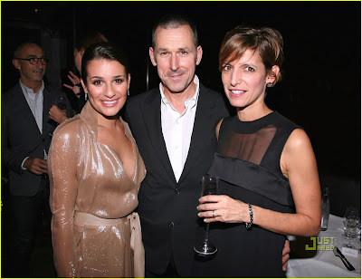 Lea Michele Attends Glamour Dinner Photos 