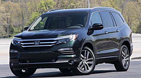  2016 Honda Pilot Earns Top Safety Pick Plus Rating