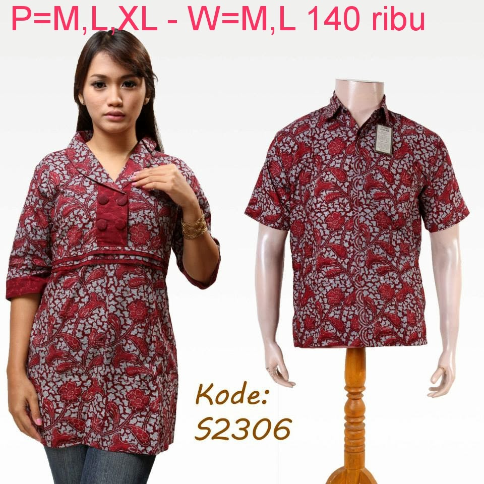 Baju Couple Batik Modern Model Terbaru  Model Baju Batik