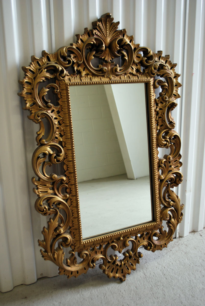 junk2funk: Rococo Burwood Gold Mirror