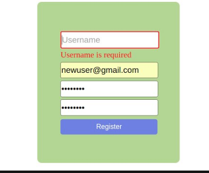 Javascript untuk validasi form input