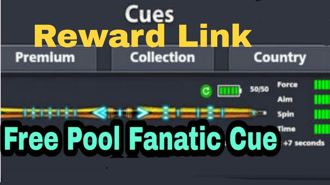 Free cue give away in 8 ball pool for all - Free Cue 8bp ... - 