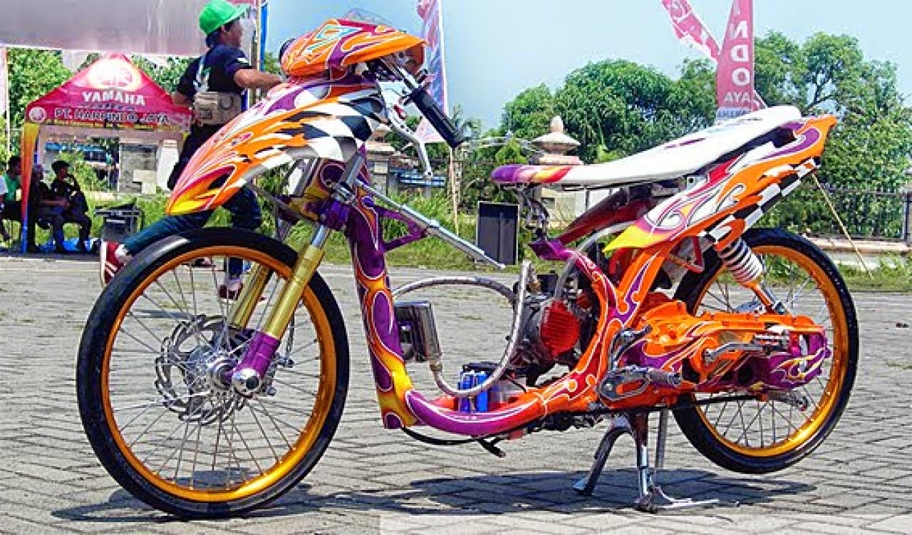 Keren Modifikasi Mio J Road Race Dan Gambarnya