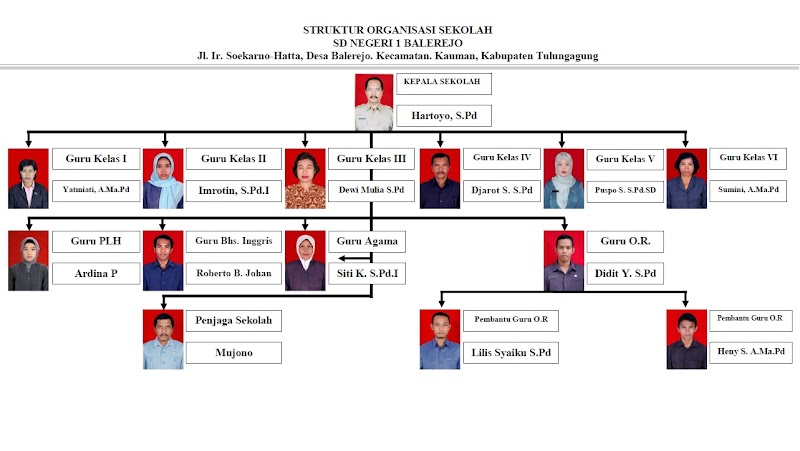 17+ Struktur Organisasi Sekolah Dasar