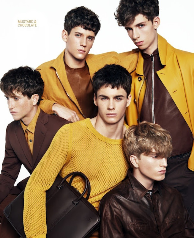 Charlie Alexander,Cody Goebl,Joe Collier,Nate Hill and Zach King — Menswear Spring Essentials by Kai Z Feng