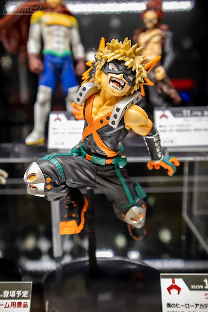 Todas las figuras mostradas en la Tokyo Comic Con 2019.