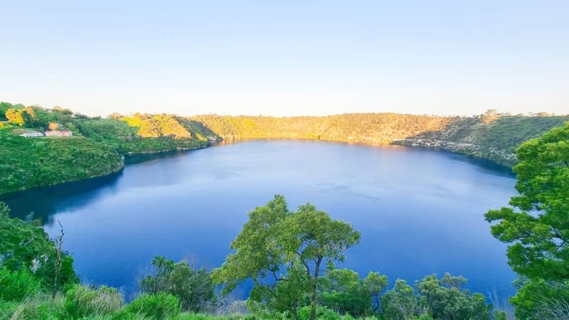 The Blue Lake in Mount Gambier SA