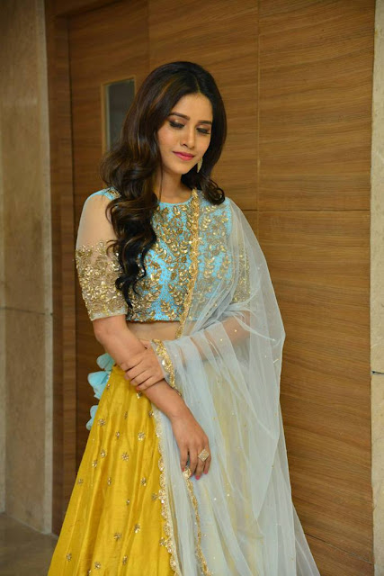 Nabha Natesh in traditional pics at movie event  