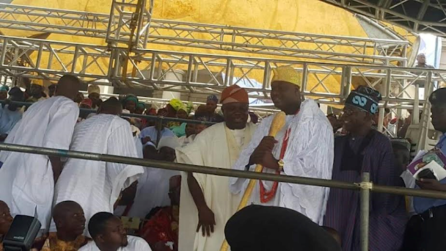 ooni of ife at Oba Saliu Akanmu Adetunji olubadan of ibadan coronation