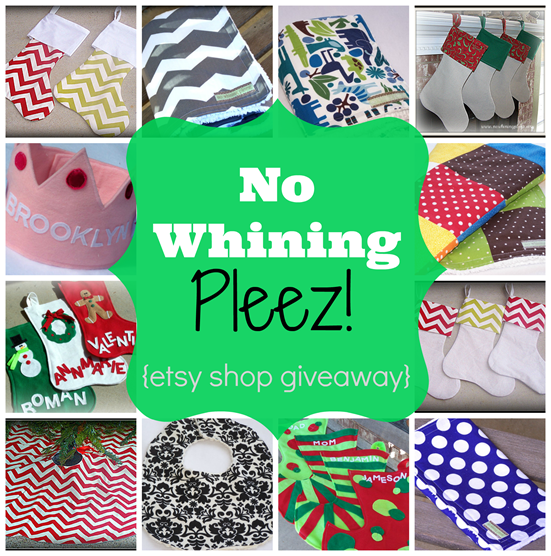 No Whining Pleez giveaway