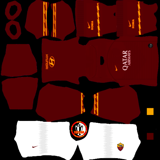 Kits AS ROMA - Dream League Soccer 2021