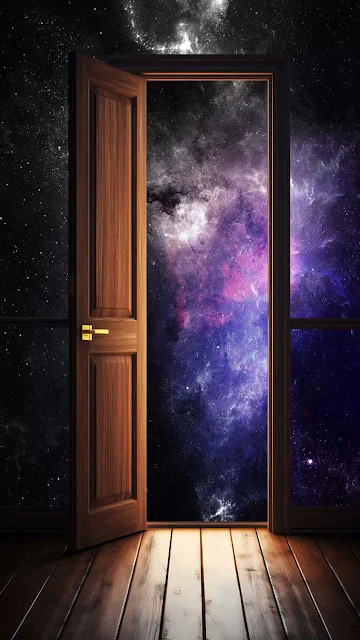 Space Door iPhone Wallpaper 4K is a free high resolution image for Smartphone iPhone and mobile phone.