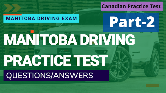 FREE Manitoba Class 5 Knowledge Test Practice | MB | Free MPI Quiz for Class 5 Driving Test 