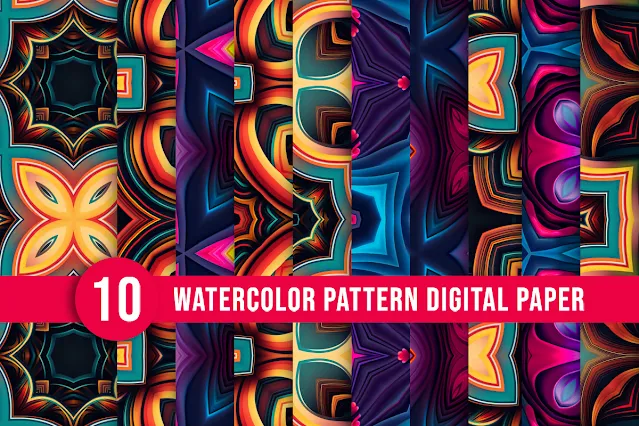 Minimal abstract pattern set design free download