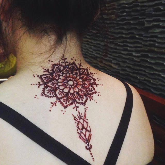 mực xăm henna đỏ 120k lưng đẹp 2016