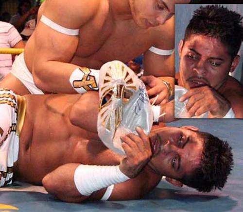 wwe sin cara unmasked photos. SIN CARA UNMASKED(PHOTO)