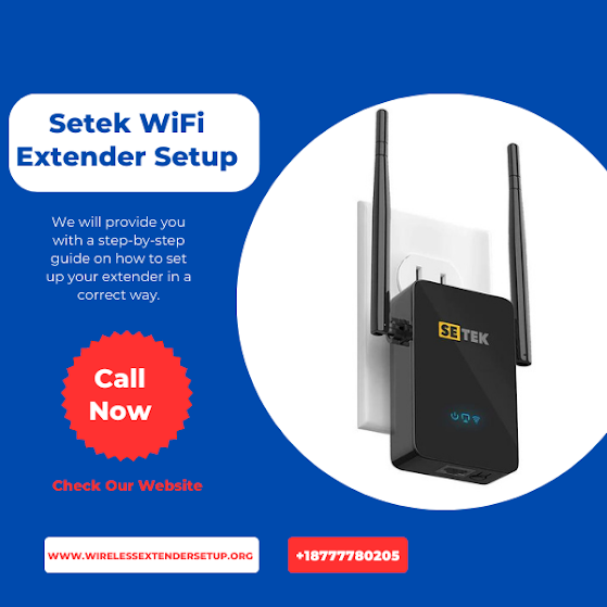 Setek WiFi extender setup