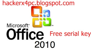 Microsoft Office 2010 Serial Key / Serial Number.