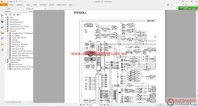 Doosan Shop Manual Crawled Excavators (Mini-Heavy)