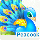 Peacock logo