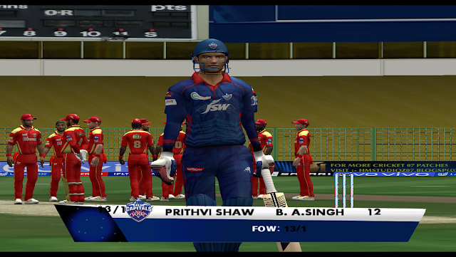 VIVO IPL 2021 Battle to be a Champions Patch for EA Cricket 07