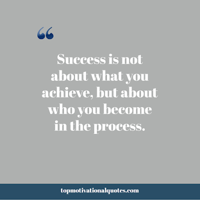 success and failure quotes - success is not about what you achieve