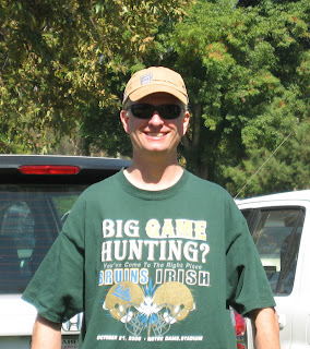 UCLA Fan with Green Shirt