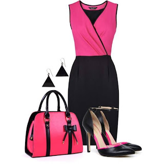 Pink And Black Outfits Ideas..