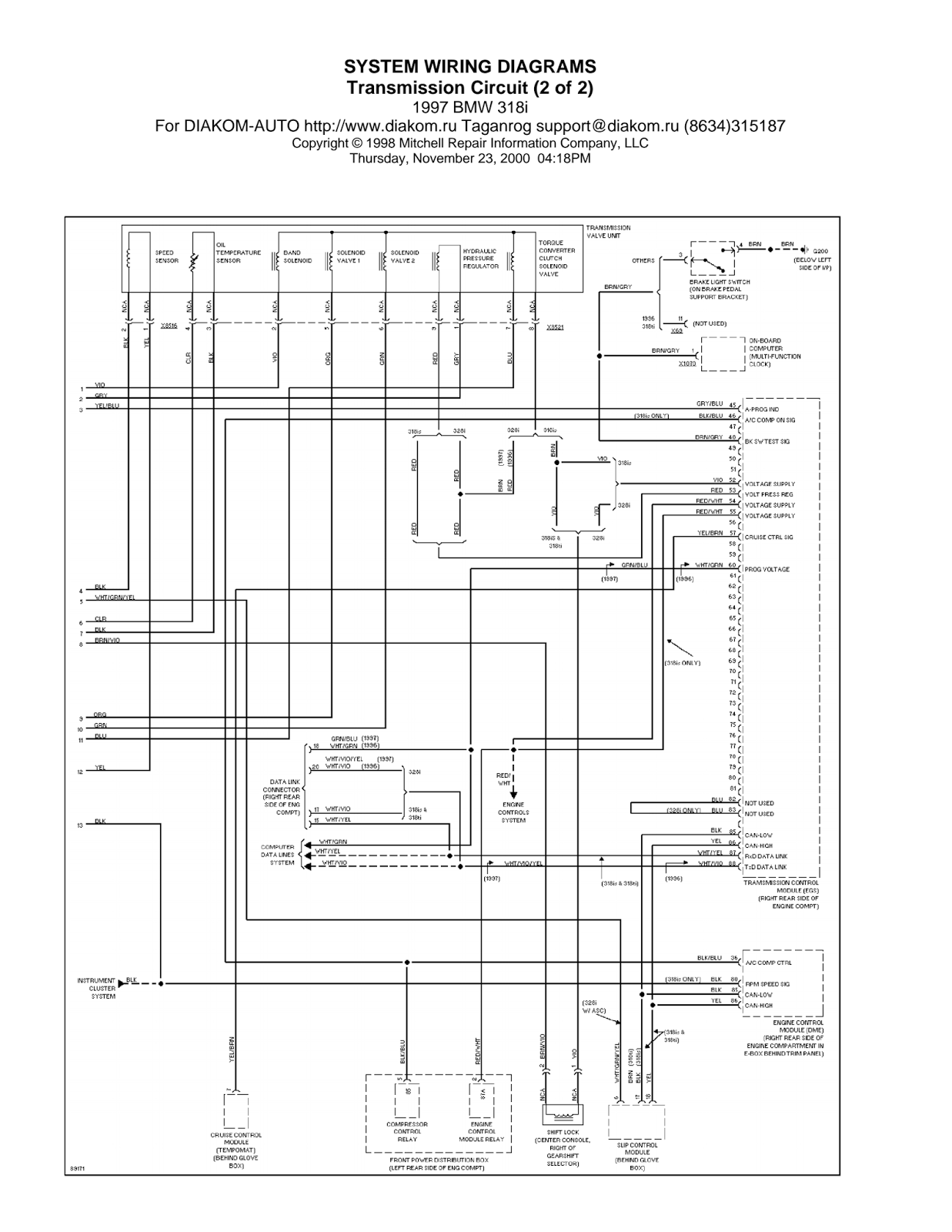 furthermore BMW Motorcycle Wiring Diagrams additionally 1997 BMW 318I ...