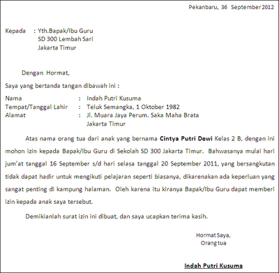 Contoh Surat Tugas Contoh Surat Format Surat Surat  Share 