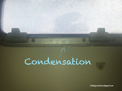 sailing blog adventure cruising condensation on a boat