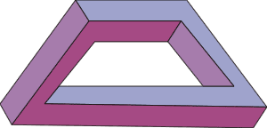 Impossible Trapezoid Optical Illusion