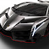 Black Lamborghini Veneno UHD 3840x2160 deskop wallpaper free download