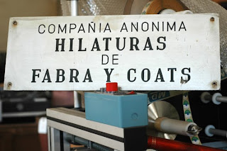 Mi dieta bimanan: Fábrica Fabra i Coats