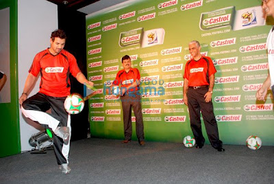 John and Bhaichung Bhutia pics